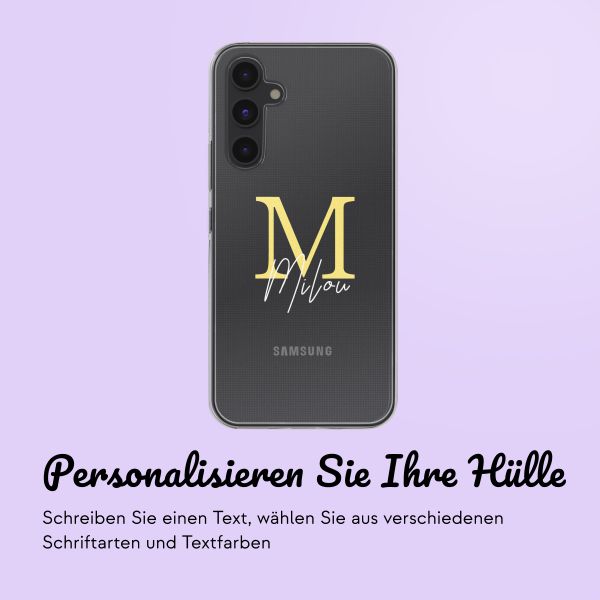 Hülle mit eigenem Foto und/oder Text Samsung Galaxy A54 (5G) - Letter