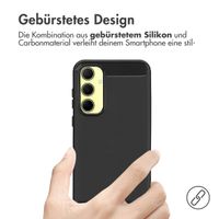 imoshion Brushed Back Cover Samsung Galaxy A35 - Schwarz