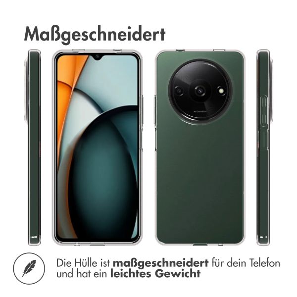 Accezz TPU Clear Cover für das Xiaomi Redmi A3 - Transparent