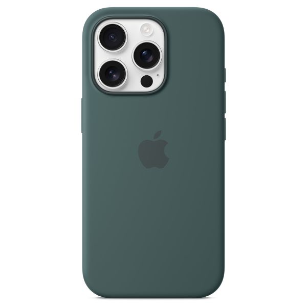Apple Silikon-Case MagSafe für das Apple iPhone 16 Pro - Lake Green