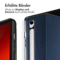 Accezz Classic Klapphülle Samsung Galaxy Tab S10 Ultra / Tab S9 Ultra - Dunkelblau