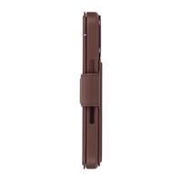 Decoded 2 in 1 Leather Klapphülle MagSafe Apple iPhone 17 - Chocolate Brown