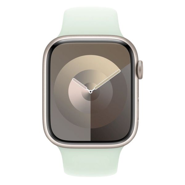 Apple Sport Armband für das  Apple Watch Series 1 t/m 9 / SE (38/40/41 mm) | Series 10 / 11 (42 mm) - Größe S/M - Soft Mint