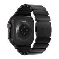Nomad Stratos Armband für Apple Watch Series 1 - 11 / SE / Ultra (44/45/46/49 mm) - Black / Black Titanium