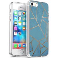 imoshion Design Hülle Apple iPhone SE (2016) / 5 / 5s - Blue Graphic