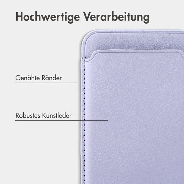 imoshion Magnetischer Kartenhalter - Geeignet für MagSafe - Lila