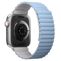 Uniq Revix doppelseitiges Armband für die Apple Watch Series 1 bis 9 / SE (38/40/41 mm) | Series 10 (42 mm) - Weiß/Blau