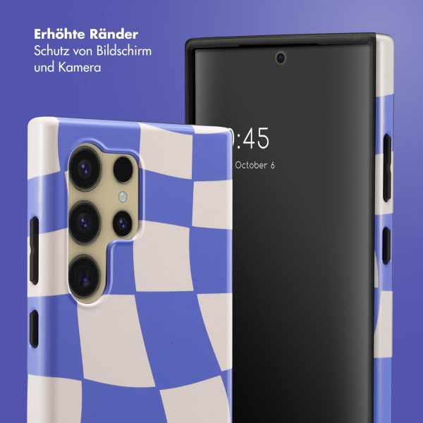 Selencia Vivid Back Cover Samsung Galaxy S24 Ultra - Groovy Sapphire Blue