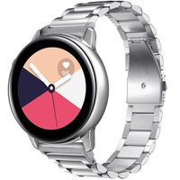 imoshion Armband aus Stahl für das Samsung Galaxy Watch 4 / 5 / 6 / 7 / FE (20 mm) - Silber