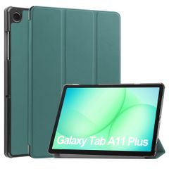 imoshion Trifold Klapphülle Samsung Galaxy Tab A11 Plus - Dunkelgrün