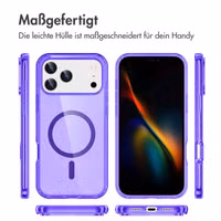 imoshion Sparkle Back Cover mit MagSafe Apple iPhone 17 Pro - Violett