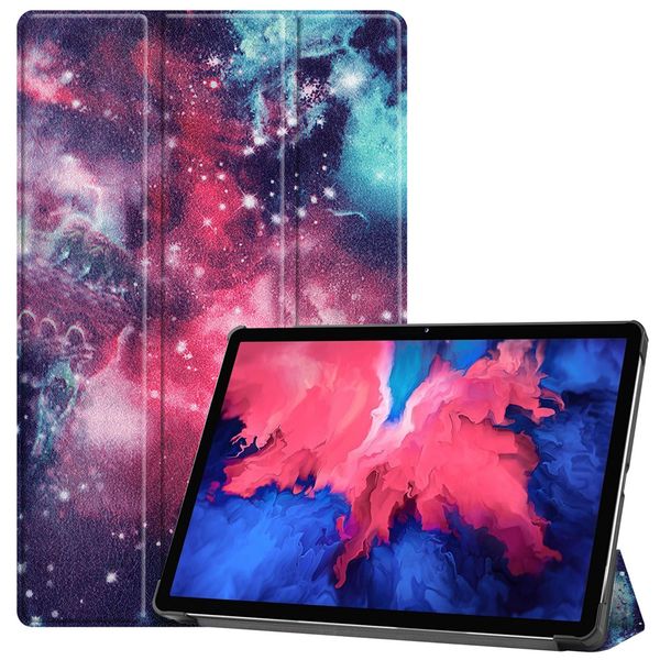 imoshion Design Trifold Klaphülle Lenovo Tab P11 / P11 Plus - Space