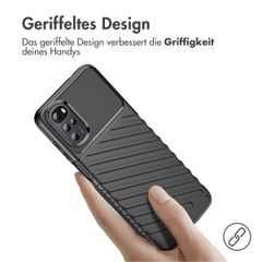 imoshion Thunder Backcover Motorola Moto G22 / E32 / E32s - Schwarz