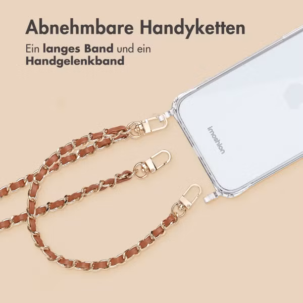 imoshion PU Leder Handyketten Set – Braun