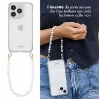 imoshion Back Cover mit Band + Armband Apple iPhone 14 Pro - Perlenherzen
