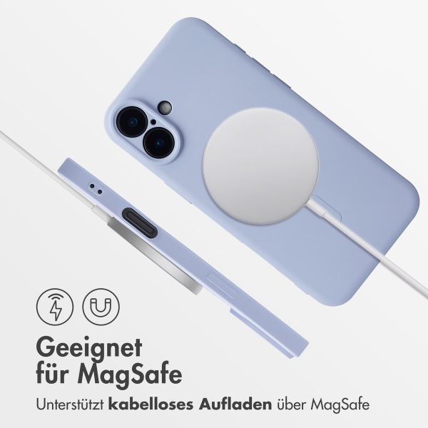 imoshion Color Back Cover mit MagSafe für das iPhone 16 - Lila