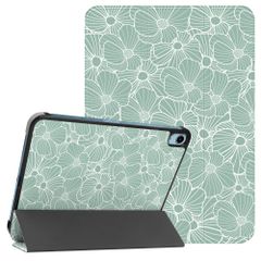 imoshion Design Trifold Klaphülle Apple iPad 11 (2025) 11 Zoll A16 / iPad 10 (2022) 10.9 Zoll - Botanica