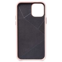 Decoded Dual Leather Backcover für das iPhone 12 (Pro) - Rosa