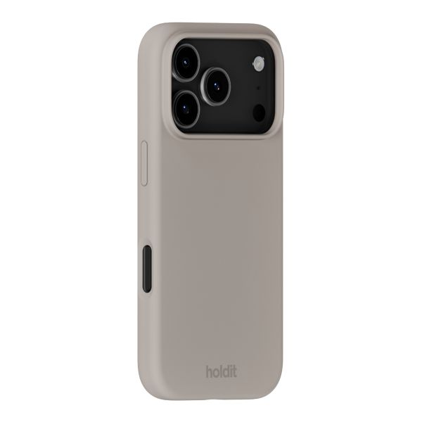 Holdit Silicone Case Apple iPhone 17 Pro Max - Taupe