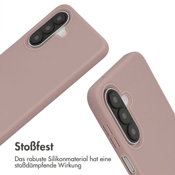imoshion SilikonHülle mit Band Samsung Galaxy A27 (5G) - Sand Pink