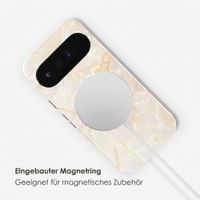 Selencia Vivid Rückabdeckung mit MagSafe Google Pixel 11 Pro - Golden Beige Marble