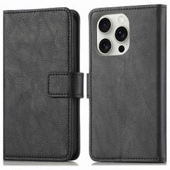 imoshion Luxuriöse Klapphülle Apple iPhone 16 Pro Max - Schwarz