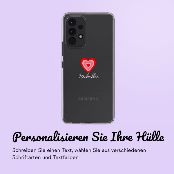 Hülle mit eigenem Foto und/oder Text Samsung Galaxy A53 - Hartje
