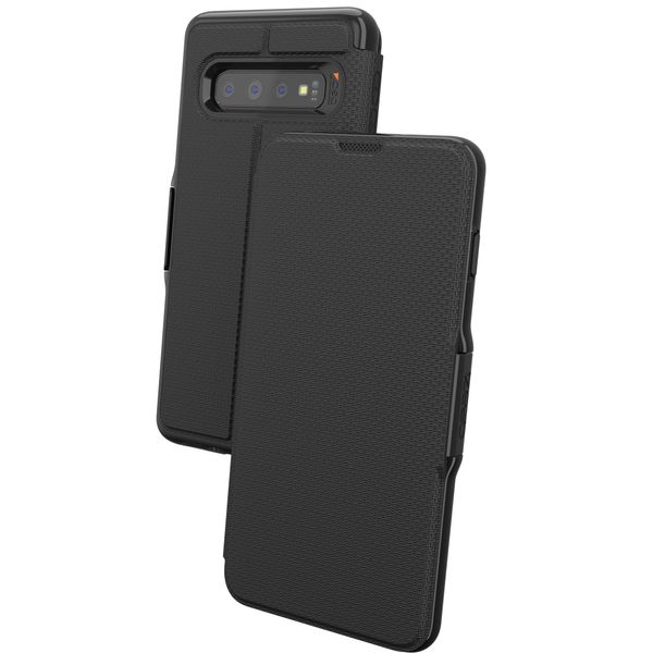 ZAGG D3O® Oxford Klapphülle Schwarz für das Samsung Galaxy S10