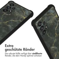 imoshion Design Hülle mit Band für das Samsung Galaxy A53 - Black Marble