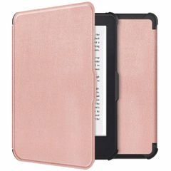 imoshion Slim Soft Case Klapphülle Kobo Clara 2E / Tolino Shine 4 - Rosé gold