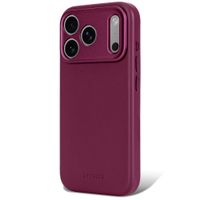 Decoded Leather Backcover MagSafe Apple iPhone 18 Pro Max / 17 Pro Max - Aubergine
