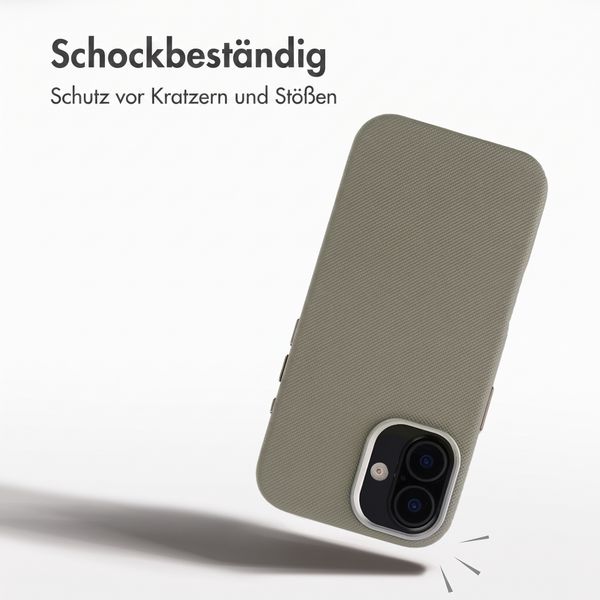 Accezz Mesh Backcover mit MagSafe Apple iPhone 17 - Dunkelgrau