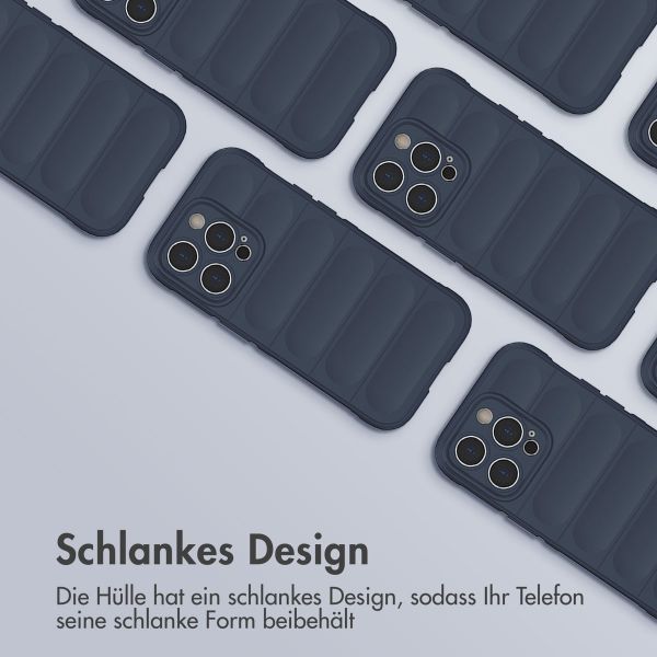 imoshion EasyGrip Back Cover für das iPhone 14 Pro - Dunkelblau