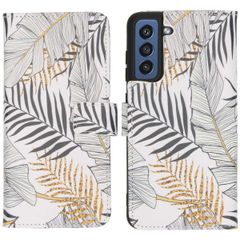 imoshion Design TPU Klapphülle Galaxy S21 FE - Glamour Botanic