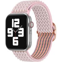 imoshion Elastische Nylonarmband für das Apple Watch Series 1 bis 9 / SE (38/40/41 mm) | Series 10 (42 mm) - Rosa