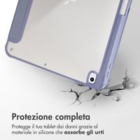 imoshion Origami Klapphülle Apple iPad 9 (2021) 10.2 Zoll / iPad 8 (2020) 10.2 Zoll / iPad 7 (2019) 10.2 Zoll - Lavender