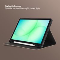 Selencia Riva Klapphülle Samsung Galaxy Tab A11 Plus - Beige