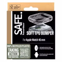 PanzerGlass Bumper für die Apple Watch Series 10 / 11 - 46 mm - Transparent