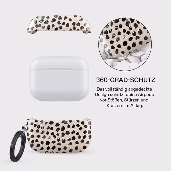 Burga Hard Case Apple AirPods Pro 3 - Almond Latte