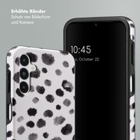 Selencia Vivid Tough Back Cover für das Samsung Galaxy A14 (5G/4G) - Trendy Leopard