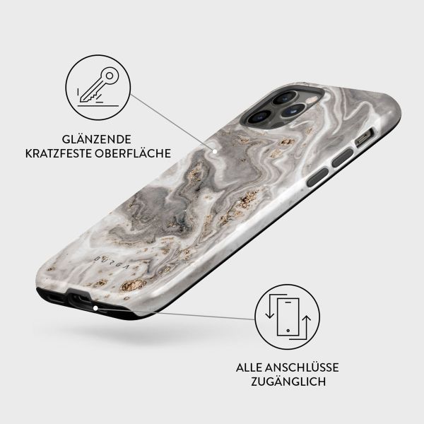 Burga Tough Back Cover für das iPhone 12 (Pro) - Snowstorm