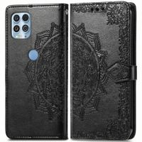 imoshion Mandala Klapphülle Motorola Moto G100 - Schwarz