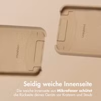 imoshion Color Backcover mit abnehmbarem Handykette und MagSafe Samsung Galaxy S24 / S25 - Beige