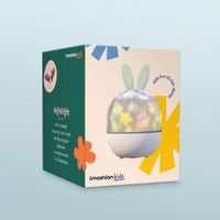 imoshion Dreamlight Nachtlicht-Projektor mit Lautsprecher - 10 Projektionsrollen - Weiß