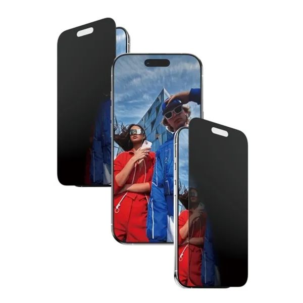 PanzerGlass Ultra Wide Fit Antibakterieller Screen Protector mit Sichtschutz inkl. Applikator Apple iPhone Air