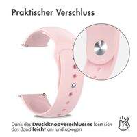 imoshion Silikonband Sport - 20-mm-Universalanschluss - Rosa