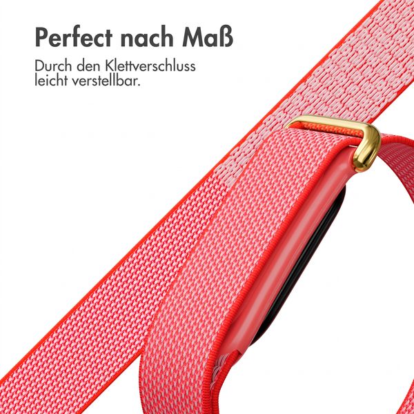 imoshion Nylonarmband für Fitbit Air - Rot