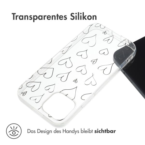 imoshion Design Hülle Apple iPhone 13 Mini - Heart