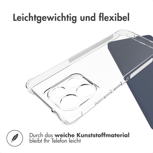 imoshion Shockproof Case Motorola Moto G86 Power - Transparent