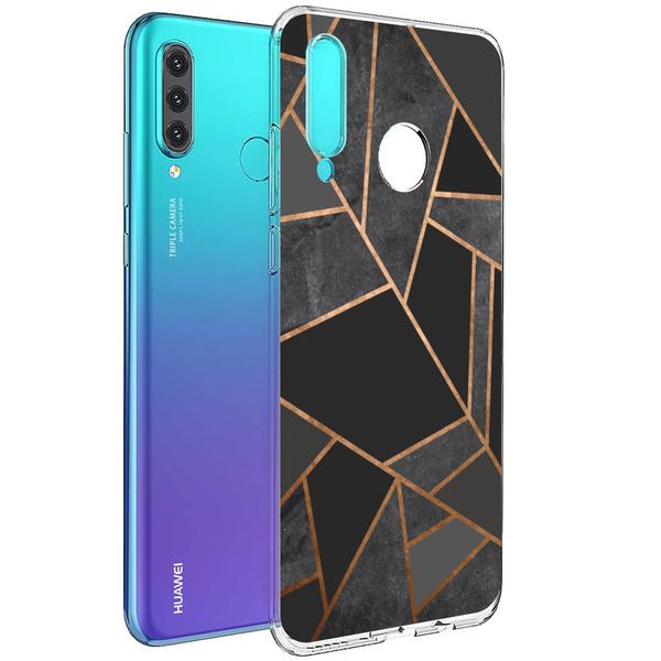 imoshion Design Hülle für das Huawei P30 Lite - Black Graphic